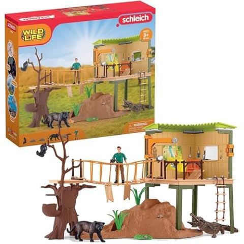 Schleich Wild Life Safari Ranger Adventure Playset Cover