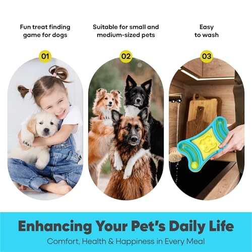 K9 Pursuits Multi Maze 3-in-1 Anti Gobble Feeder & Puzzle For Dogs - Image 4
