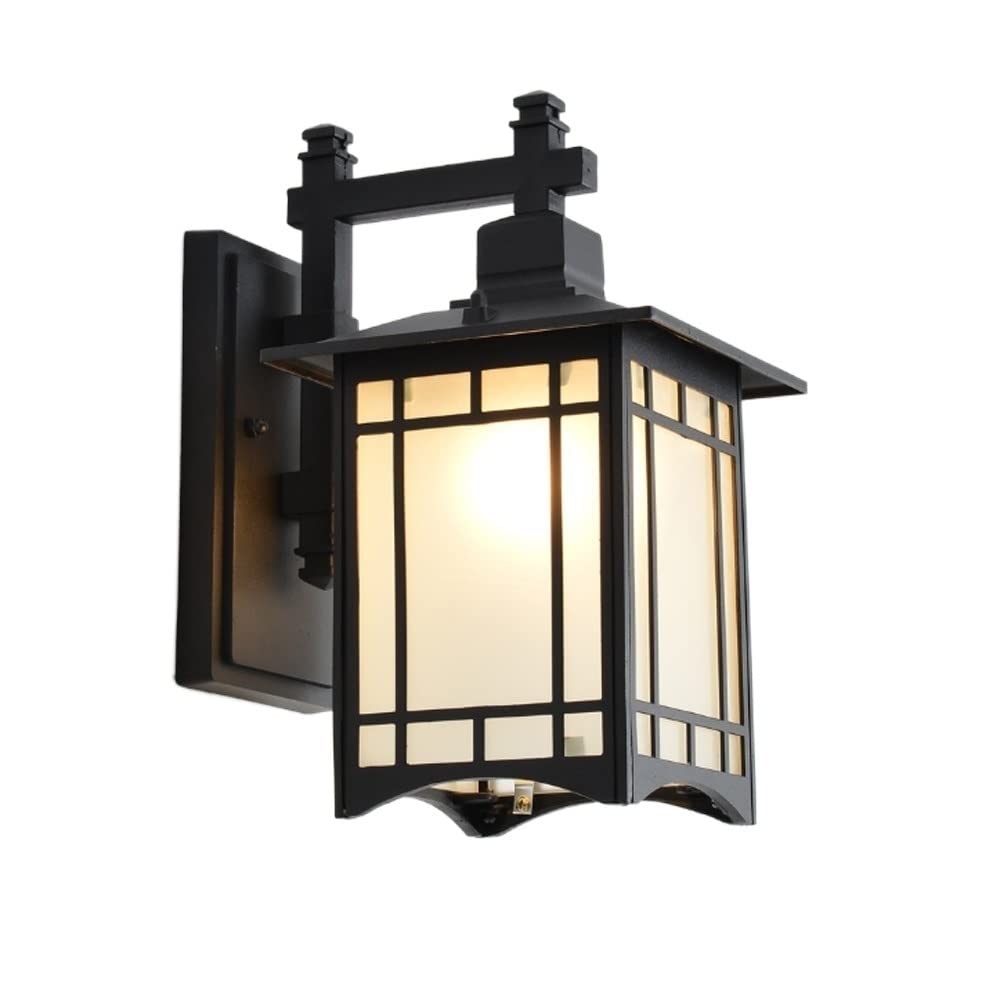Lumière murale LED style ancien européen haut de gamme pour façade de villa