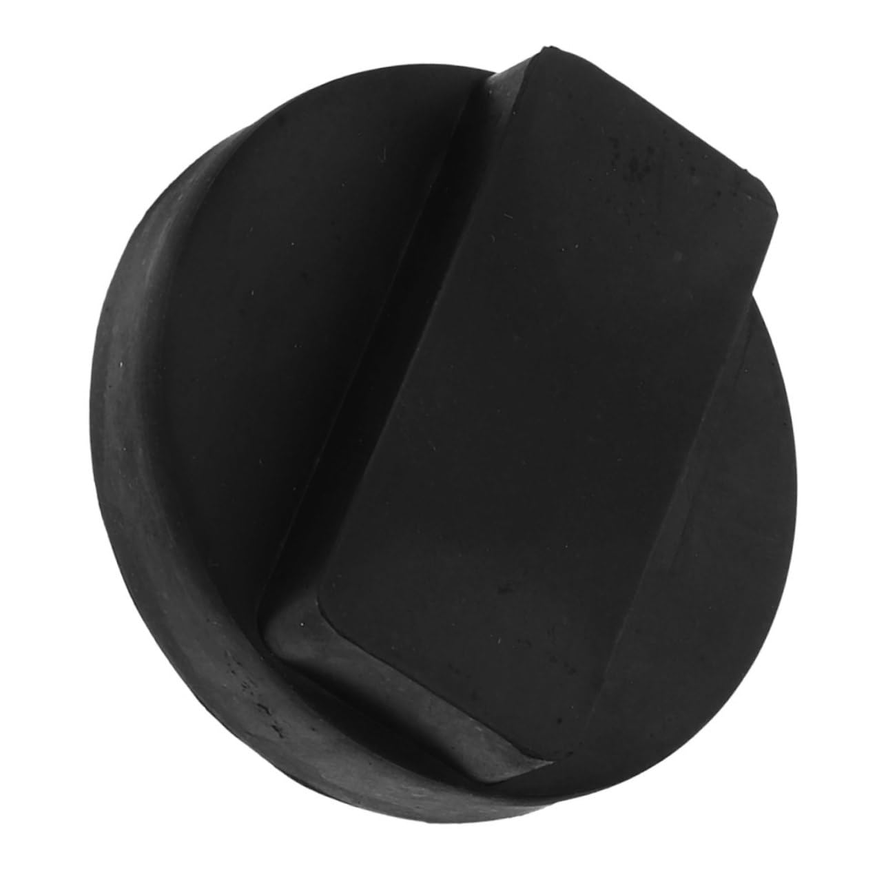 PRETYZOOM Rubber Shock Absorber Jack Pads for Floor Jack Universal Automotive Car Compatible Product Lift Jack Pads Replacement Stabilize Floor Jack Pad Jack Stands Rubber Jack Pad Black