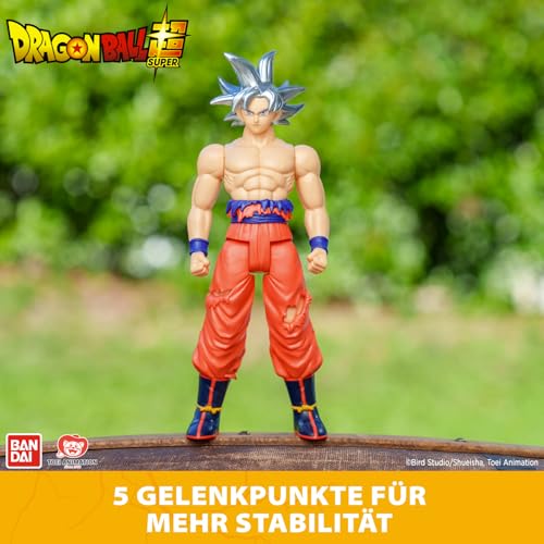 BANDAI - Dragon Ball Super - Goku Ultra Instinkt - Limit Breaker Figur 30 cm - Offizielle Dragon Ball Lizenz - Große Gelenkige Goku Ultra… – Ansicht 5