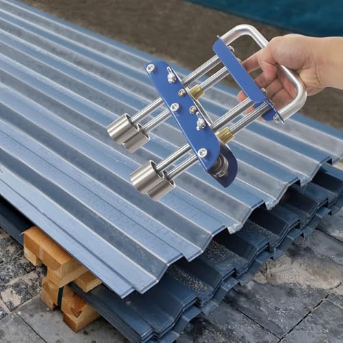Lightweight Version Hand Sheet Metal Bender,0-90° Bending Angle Hand Sheet Metal Bender,Metal Bending Tools Sheet Metal Edge Roller Bender for Various Metal Roofs