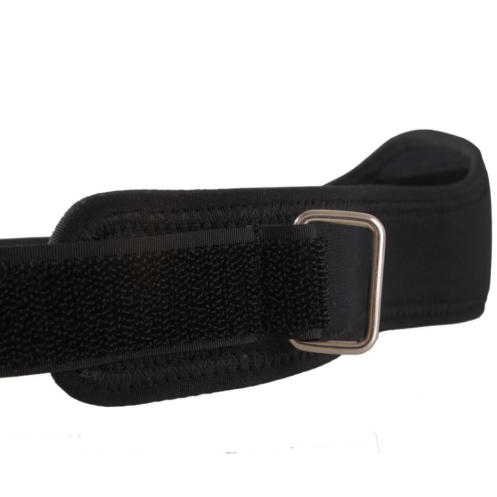 3 Piezas Correa Rotuliana Ajustable Soporte Ortesis Envoltura Tendón Protector con Almohadilla Reforzada de Neopreno Y Nailon, 4 piezas