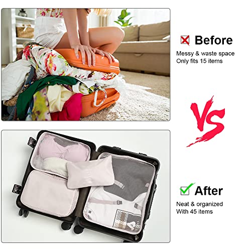 OSDUE-Packing-Cubes-for-Suitcase-8PCS-Thickening-Travel-Organiser-Packing-Bags-Lightweight-Travel-Accessories-Organizers-Essentials-Clothes-Shoes-Cosmetics-Toiletries-Storage-Bags