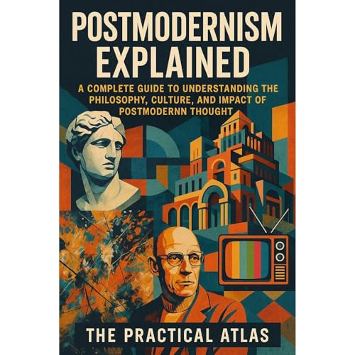 Postmodernism Explained Audiolibro Por The Practical Atlas arte de portada