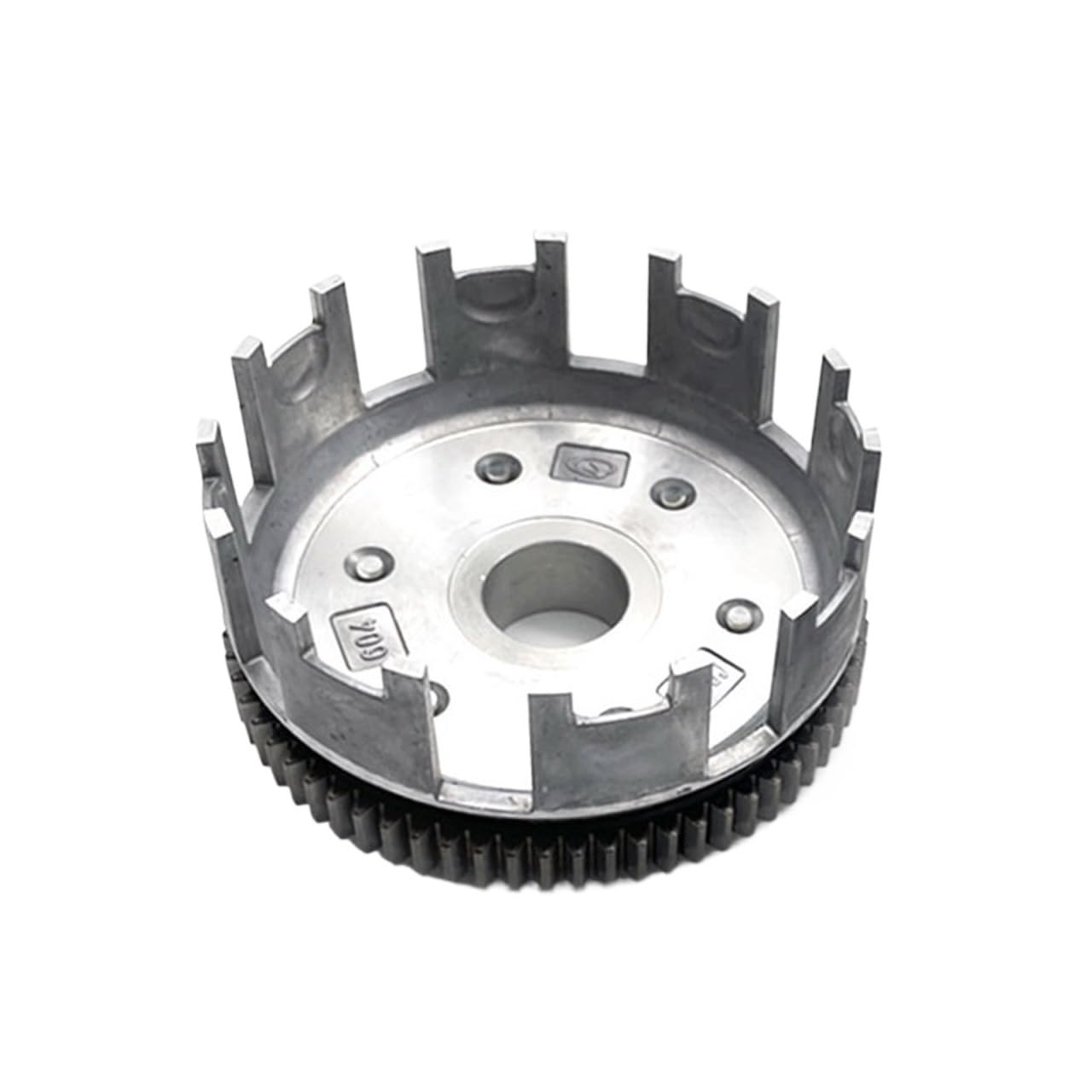Fentty Clutch Outer Basket Sealed Housing Fit For Loncin Motorcycle Clutch Friction Plates Steel Disc Center Hub Assembly Outer Basket Ybs300 Yb300h 4T Clutch Gear Box Kit(Clutch Outer Basket)
