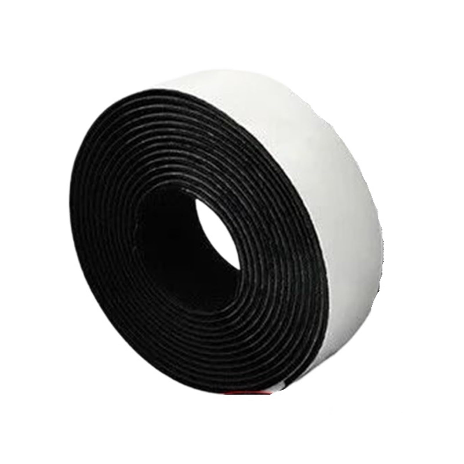 Cinta autoadhesiva de nailon con cierre gancho y bucle, tiras doble cara pegamento(White 1meter,50mm Wide)