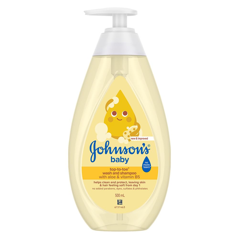 Johnson's Baby Top to Toe Baby Bath, 500ml