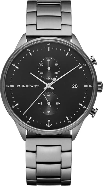 PAUL HEWITT Chrono Chronograph|Date Analog Dial Color Black Men’s Watch – PH002815