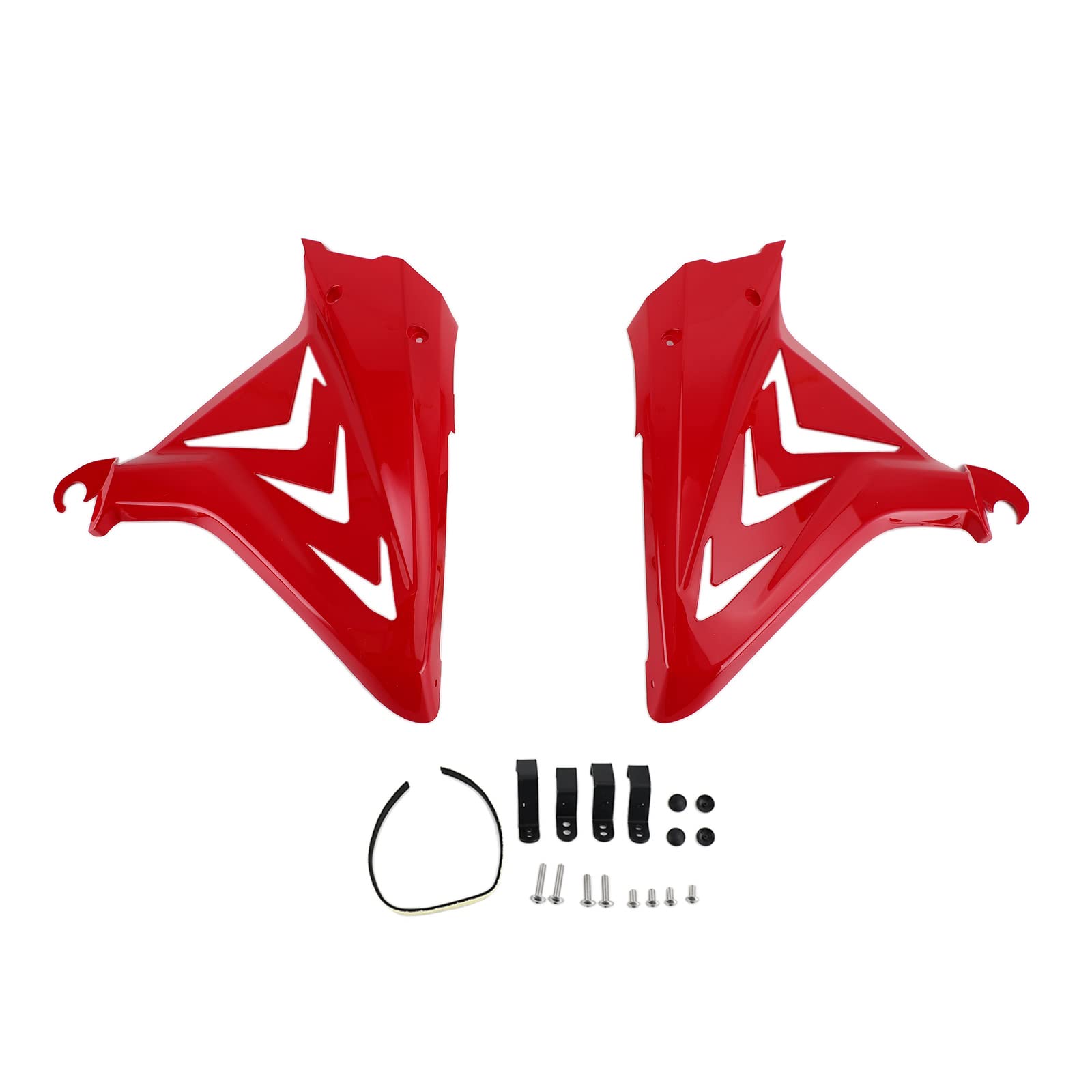 Topteng Side Frame Cover Panels Fairings Cowls passend für Honda CBR650R 2019-2021 Red