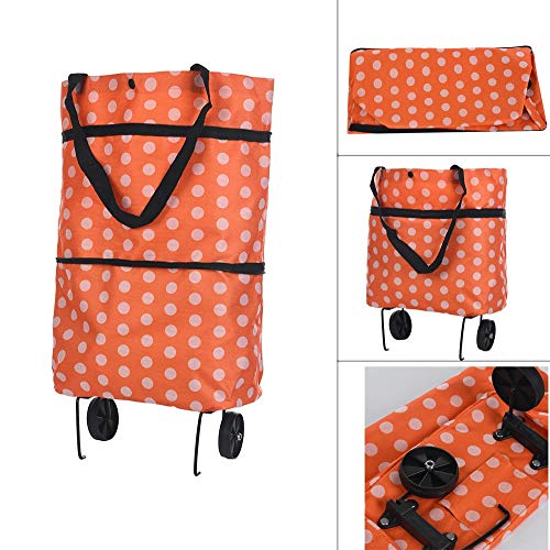 LICHUAN Einkaufstrolley Große Kapazität Tugboat Wagen Supermarkt Trolley-Tasche Haushalts-bewegliche Schlepper Bag 2-Rad… – Bild 5