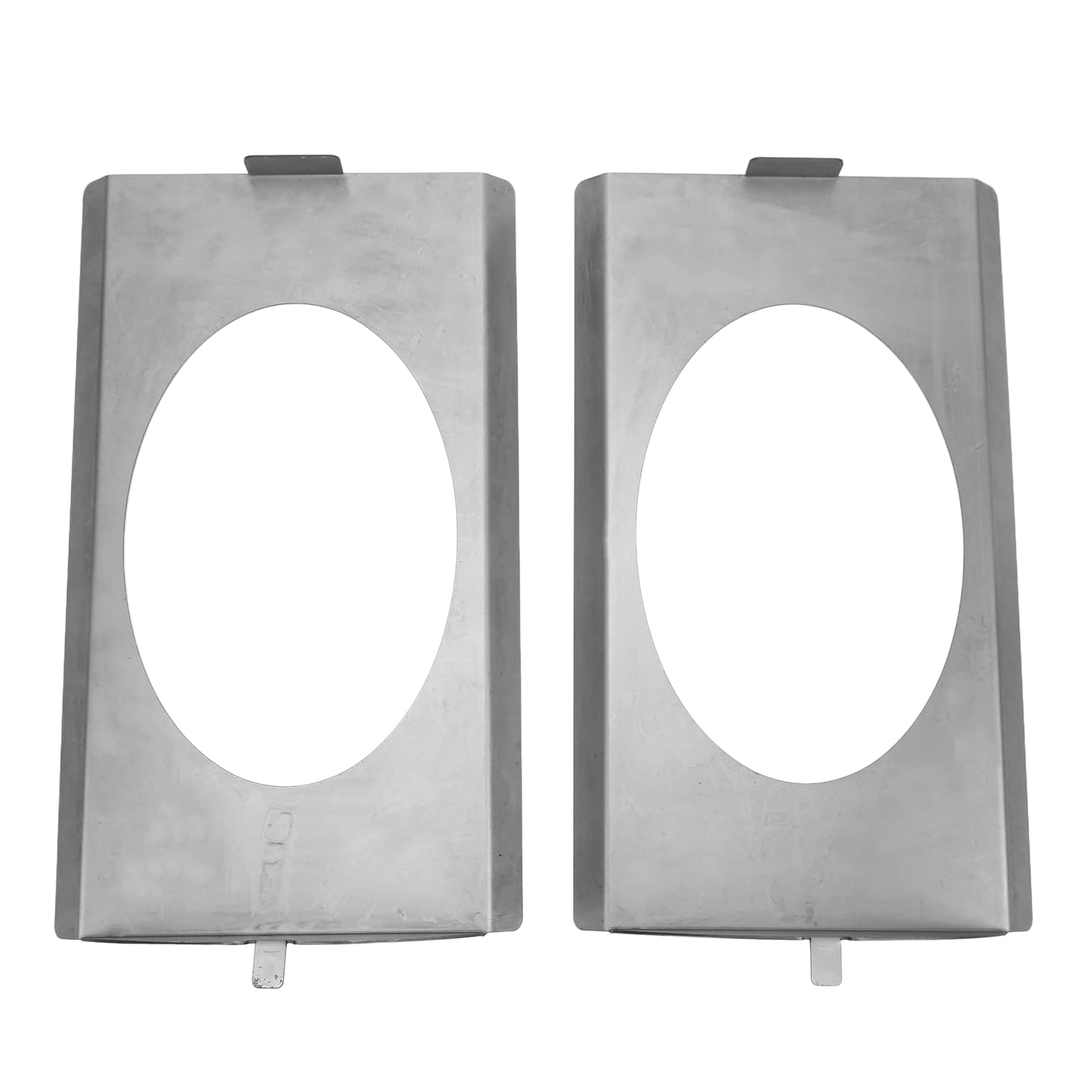 2pcs Behind Seat Speaker Brackets Replacement for Chevy C10 1973 - 1987 Squarebody, 6x9 Inch Speaker Mounting Brackets with Steel Construction for Cab Corner Installation