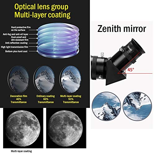Telescopio Reflector YXCKG 70 mm para Astronomía miniatura 4