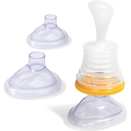 VELLOREX Anti Choking Device, Choking Rescue Device for Kids and Adults, Portable Airway Suction Device, Airway Suction Device for Home & Travel First Aid Kit (Combo (Adult + Child))