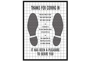 AutoMat Plastic Coated Disposable Paper Floor Mat, 500-Pack