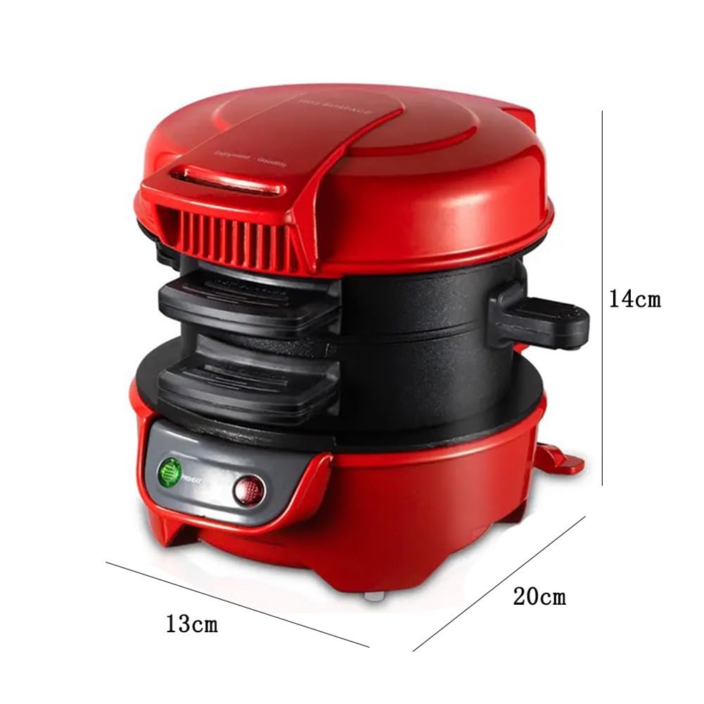 Pressa per hamburger Hamburger Patty Maker antiaderente multifunzione hamburger frittata bistecca pranzo sandwich macchina presa UE facile da usare