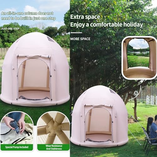 Carpa Inflable para Camping para 2-4 Personas miniatura 4