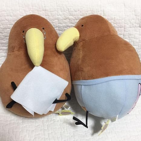 Amazon ラウンドワン限定ゆるいキーウィ Bigぬいぐるみ 2点セット ぬいぐるみ おもちゃ