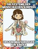  Die Systeme des menschlichen Körpers: Organe Malvorlagen für Kinder