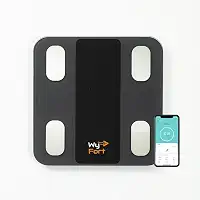 Balança de Bioimpedância Digital Corporal Smart APP Fitdays Wyfort WF01