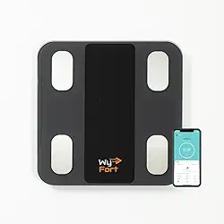 Balança de Bioimpedância Digital Corporal Smart APP Fitdays Wyfort WF01