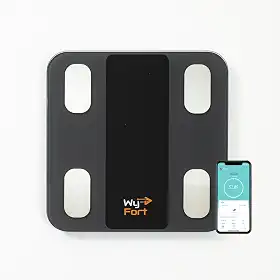 Balança de Bioimpedância Digital Corporal Smart APP Fitdays Wyfort WF01