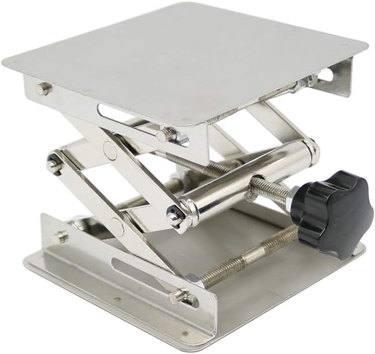 ラボジャック ステンレス鋼実験室シザージャックリフトテーブル 科学