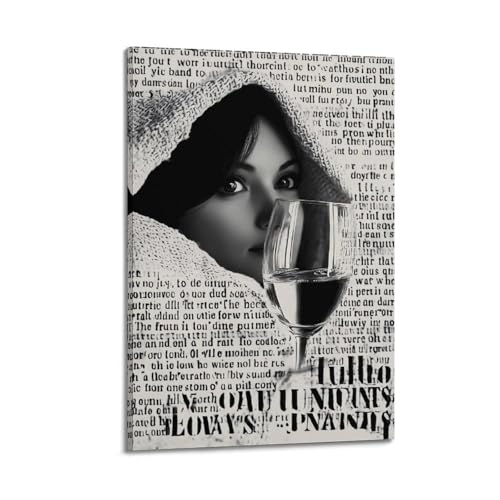 Toile Be LOYAL TO YOUR FUTURE poster mural déco inspirante vintage 50x75 cm