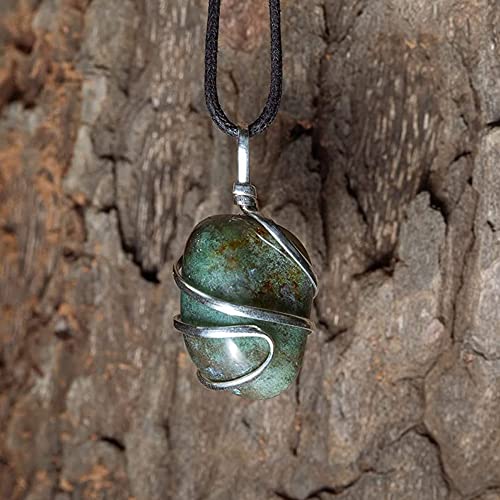 Ayana Crystals Handcrafted Bloodstone Necklace - Authentic Jewelry for Women, Ethically Sourced Bloodstone Pendant, Aries/Pisces Birthstone4