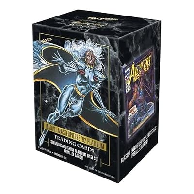 Upper Deck 2024 Marvel Masterpieces '92 Platinum Blaster Box - 24 Count Collectible-Card Box Blaster