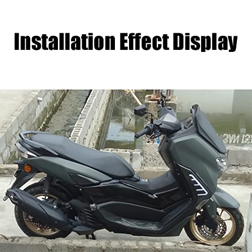Déflecteur avant NMAX 155 finition carbone carénage de luxe - 6
