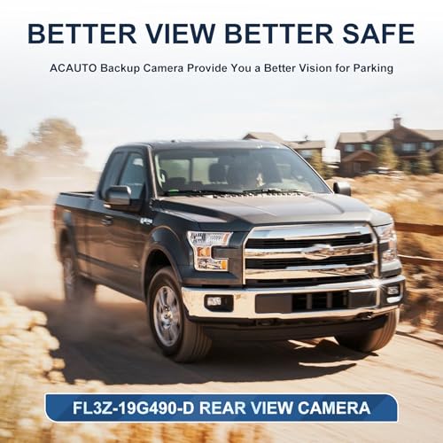Image of FL3Z-19G490-D Backup Camera Rear View Camera Fit for F-150 2015-2017 Fit for Ford Lobo 2018-2019 Parking Park Assist Camera Replaces #FL3Z19G490D FL3Z-19G490-B FL3Z19G490B FO1960101