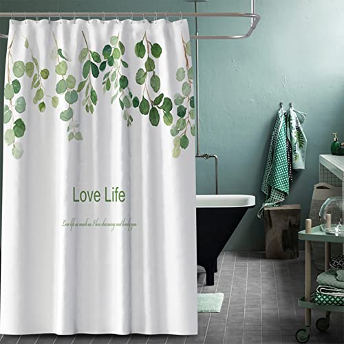 Fini la moisissure : rideau de douche polyester KnSam 200x180cm - 2
