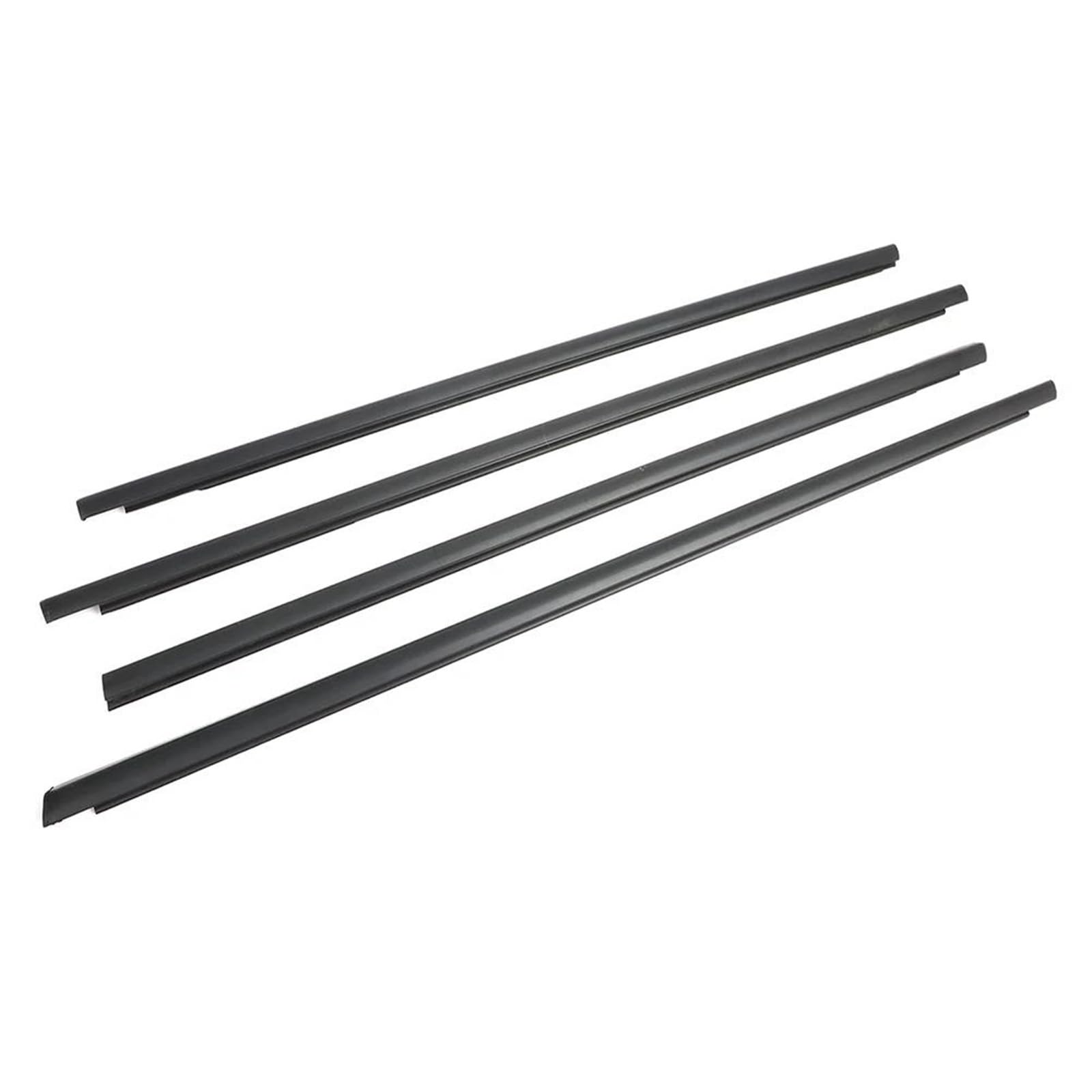 Ajohbm One Color Outside Car Window Glass Weatherstrip Moulding Trim Seal Belt Rubber For Chevrolet For Cruze 2009-2015