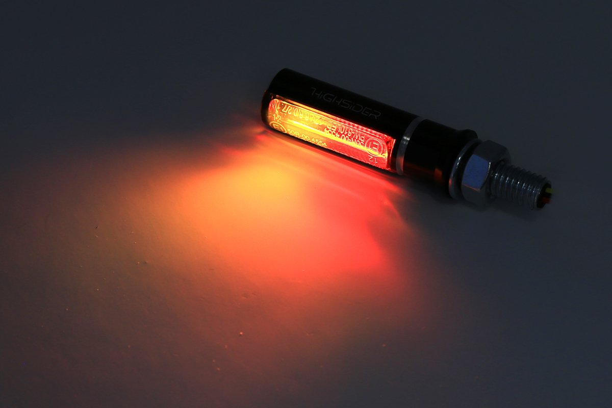 HIGHSIDER Motorrad LED Rücklicht/Blinker Conero, E-geprüft (2er-Pack)
