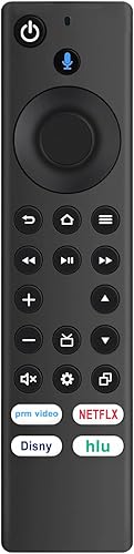 ECONTROLLY Universal Voive - Mando a distancia compatible con Pioneer withHISENSE con Insignia con Toshiba Smart TVS NS-50F501NA22 NS-55F501NA22
