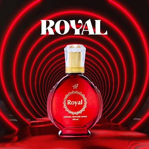 Image of HP Royal Apparel Perfume Spray, 100 ml, Unisex, Aromatic Fougere Fragrance, Glass Bottle