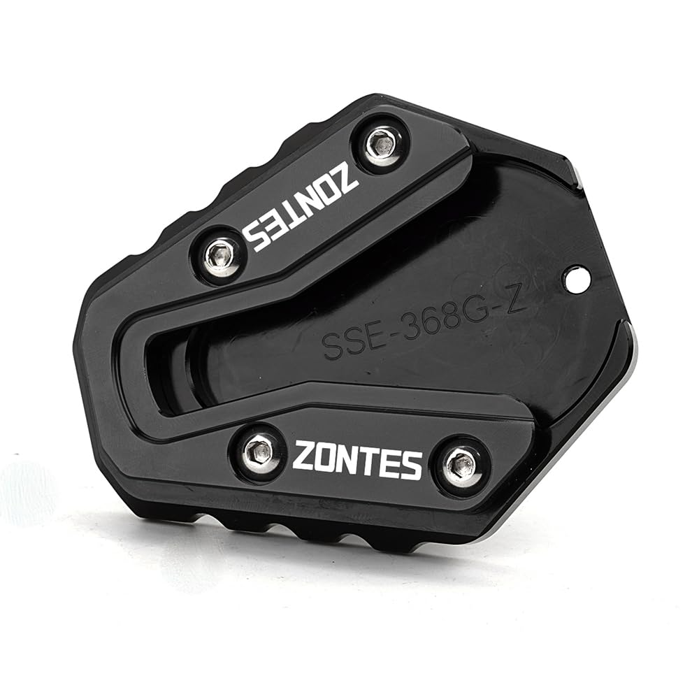 Piastra di Prolunga CNC per Motocicletta Adatta per ZonTES 368G 501G 368K 368E 2024 2025 2026 Prolunga Supporto Cavalletto Laterale ZonTES 368 G e K Accessori