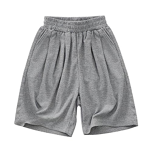 Summer Shorts for Boy Girl Casual Sport Shorts Youth Dry-Fit Active Athletic Basketball Gym Short with Pocket