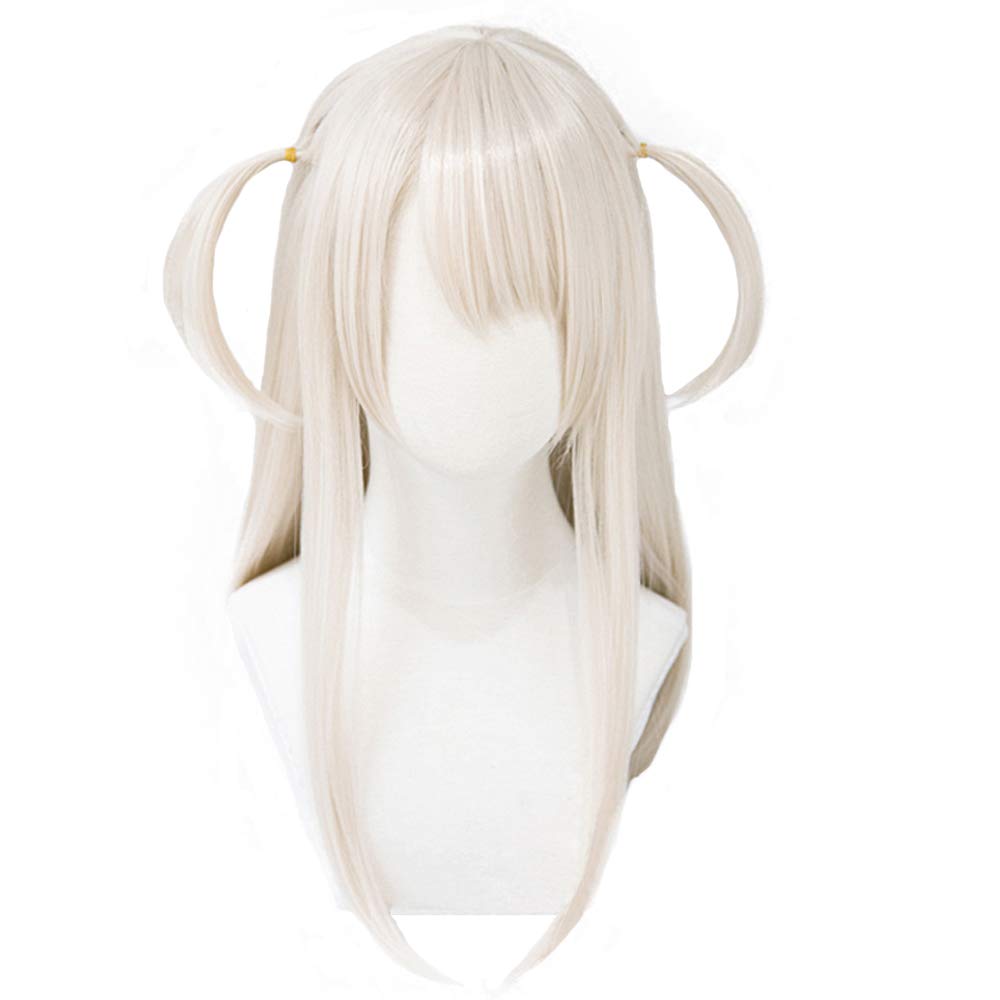 Amazon.co.jp: 耐熱コスプレウィッグ 練色 セミロング パーティー 変装