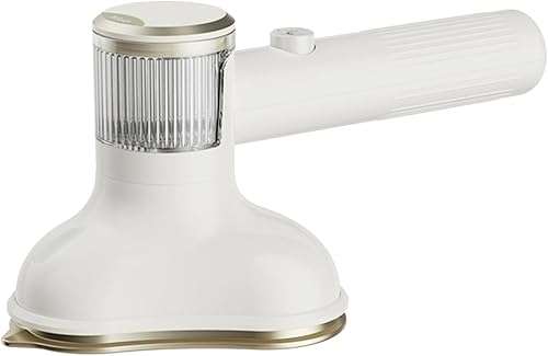 Portable Steamer, Micro Steam Iron with 100ml Clear Water Tank, 40W Hand Held Triangle Clothes Steamer, Handheld Portable Steamer, Mini Steam Iron