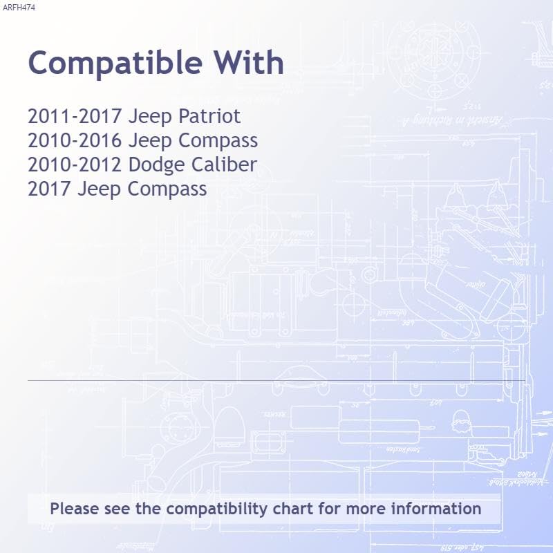 Aro Ajuste Volante Negro Para Jeep Wrangler JK, Patriot 2011-2017 | Aleación, Adhesivo, Fácil Instalación