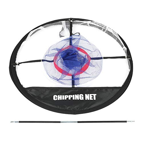 MAGT Golf Chipping Netz, Tragbares Golfübungsnetz Golf-Trainingsziel-Chipping-Netz Kompaktes Pop Up Golf Chipping Net Golf Zubehör for Den Innen- Und Außenbereich