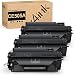 V4INK 3 Pack Compatible Replacement for 05A CE505A Toner Cartridge - Black for use in HP LaserJet P2035, P2035n, P2055dn series printers