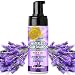 Lavender Dry Shampoo Foam | No Rinse Foaming Cleaner | Waterless Natural Mousse for Dogs and Cats | Fresh Floral Scent Best for Bathless Cleaning & Pet Odor