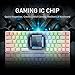 60% Mechanical Gaming Keyboard Type C Wired 68 Keys LED Backlit USB Waterproof Apex Pro illuminated Keyboard 18 Chroma RGB Lighting Backlight Anti-ghosting Keys for Gamers and Typists (Blue Switch) 60% Mechanical Gaming Keyboard Type C Wired 68 Keys LED Backlit USB Waterproof Apex Pro illuminated Keyboard 18 Chroma RGB Lighting Backlight Anti-ghosting Keys for Gamers and Typists (Blue Switch)