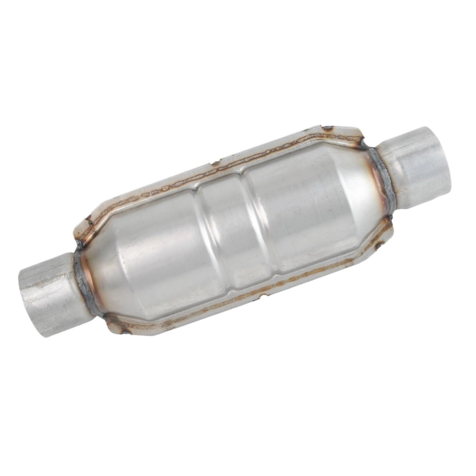 katalizator samochodowy Uniwersalne 2,5"/63mm katalizatory wydechowe ze stali nierdzewnej z osłoną termiczną pasujące do Forda F150 2,7 l, 3,5 l, 5,0 l V6 V8