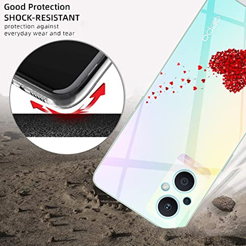 GEJEFA Cover per Oppo Reno8 Lite/Reno 8 Lite 5G, 3...