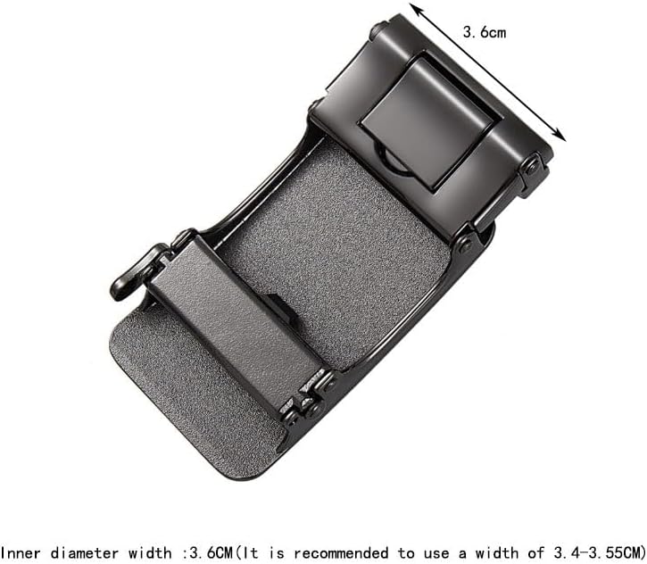 Film Metal Buckle Men's Automatic Belt Fashionable Replacement(Style2)