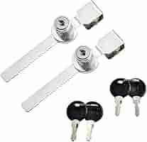 Lucchetto Scorrevole Per Terrari E Vetrine - Con 2 Chiavi, Meccanismo A Cricchetto - Foto 6